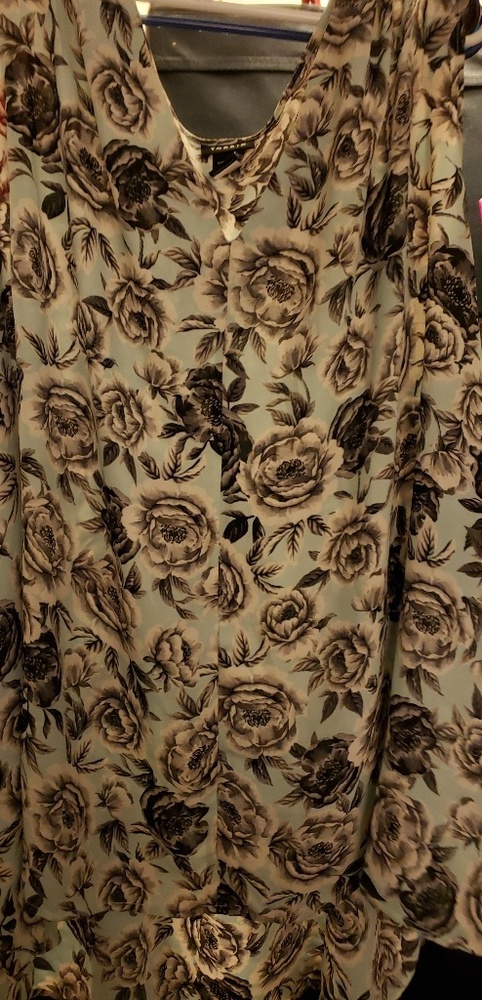 Torrid Floral Tank Sz 5